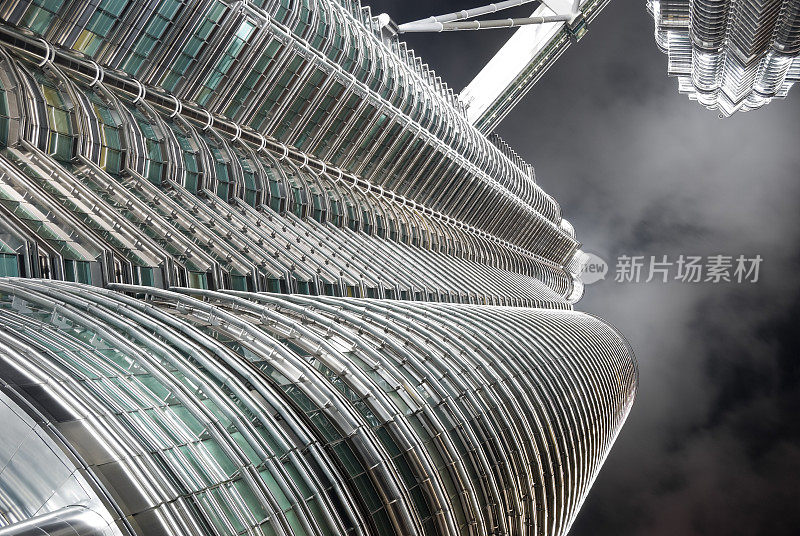 Petronas Towers抽象视图